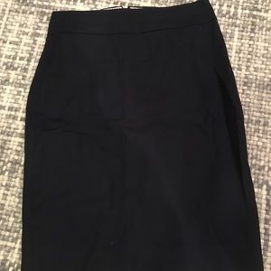J. Crew Navy Blue skirt